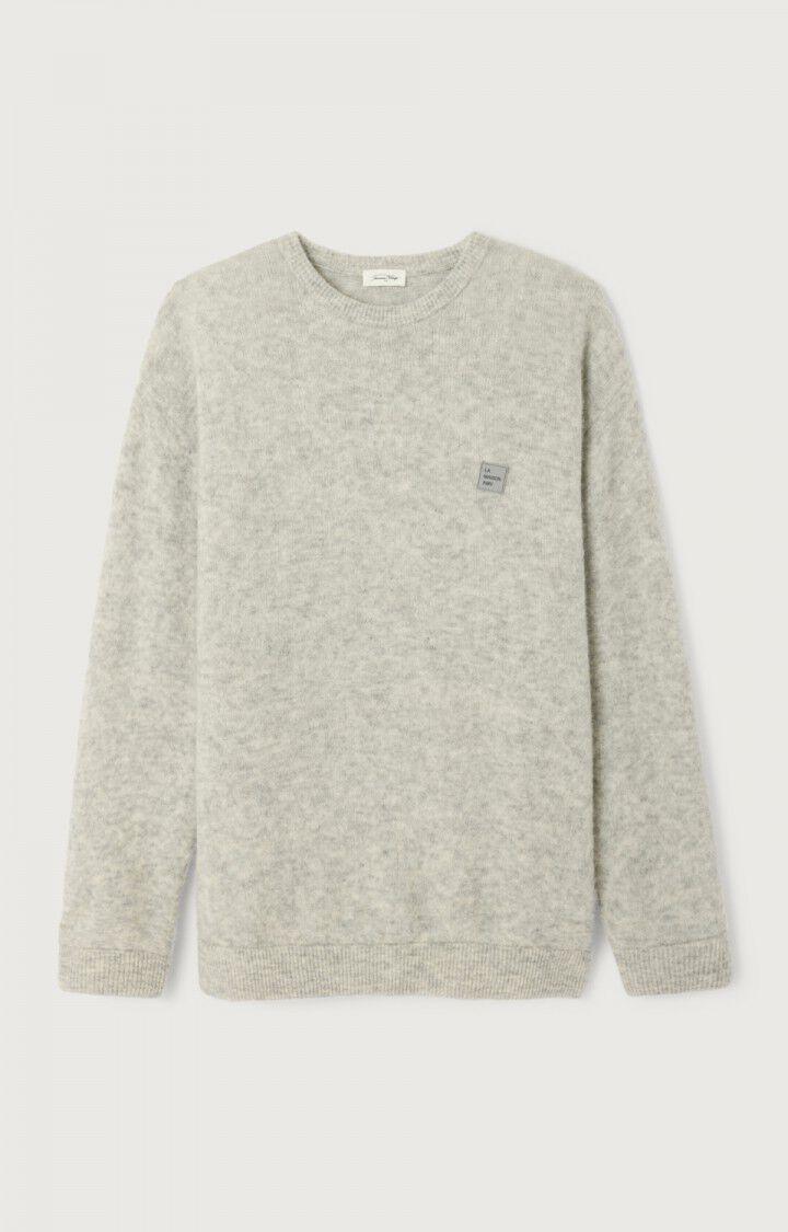American Vintage Pullover Vito Herren hellgrau meliert